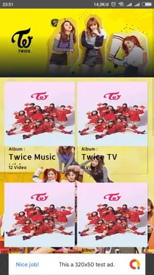 TWICE Music Video HD & Mp3 android App screenshot 1